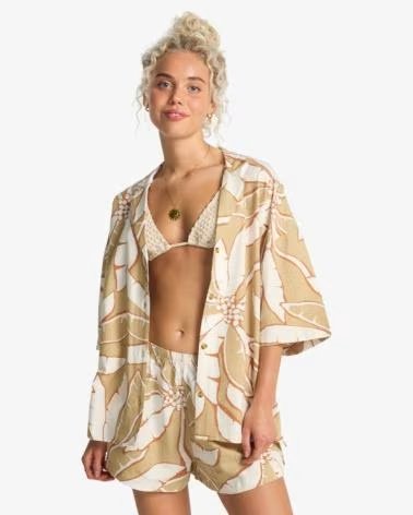 BILLABONG CONJUNTO 077-53367346954579 EN BEIGE PARA MUJER BEIG CLARO