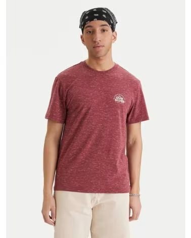 QUICKSILVER CAMISETA DE MANGA CORTA QUIKSILVER 077-53367556735315 EN ROJO PARA HOMBRE BURDEOS