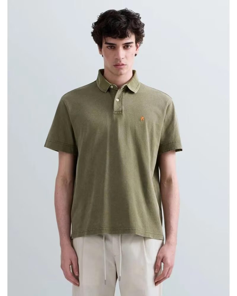 REPLAY CAMISETA DE MANGA CORTA 077-53367368712531 EN GRIS PARA HOMBRE MENTA