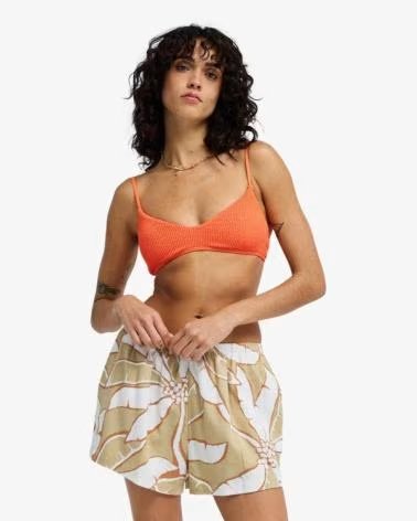 BILLABONG PANTALON CORTO 077-53367335518547 EN BEIGE PARA MUJER BEIG CLARO