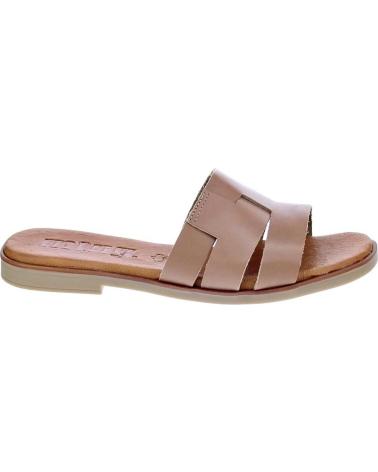 MTNG ZAPATOS ZAPATOS MUJER SANDALIAS MODELO ALYSA COLOR MARRON MARRóN