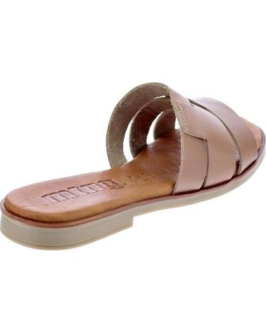 MTNG ZAPATOS ZAPATOS MUJER SANDALIAS MODELO ALYSA COLOR MARRON MARRóN