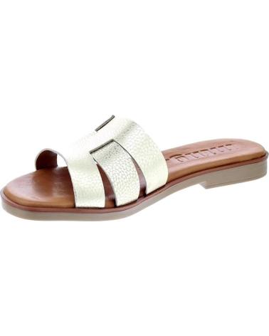 MTNG SANDALIAS ALYSA DE DISEÑO TRENZADO ORO