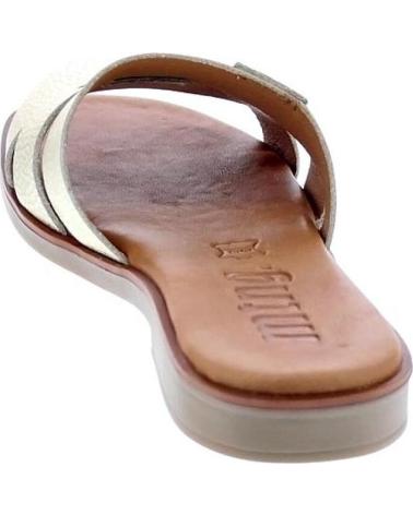 MTNG SANDALIAS ALYSA DE DISEÑO TRENZADO ORO