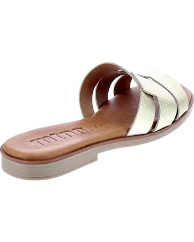 MTNG SANDALIAS ALYSA DE DISEÑO TRENZADO ORO