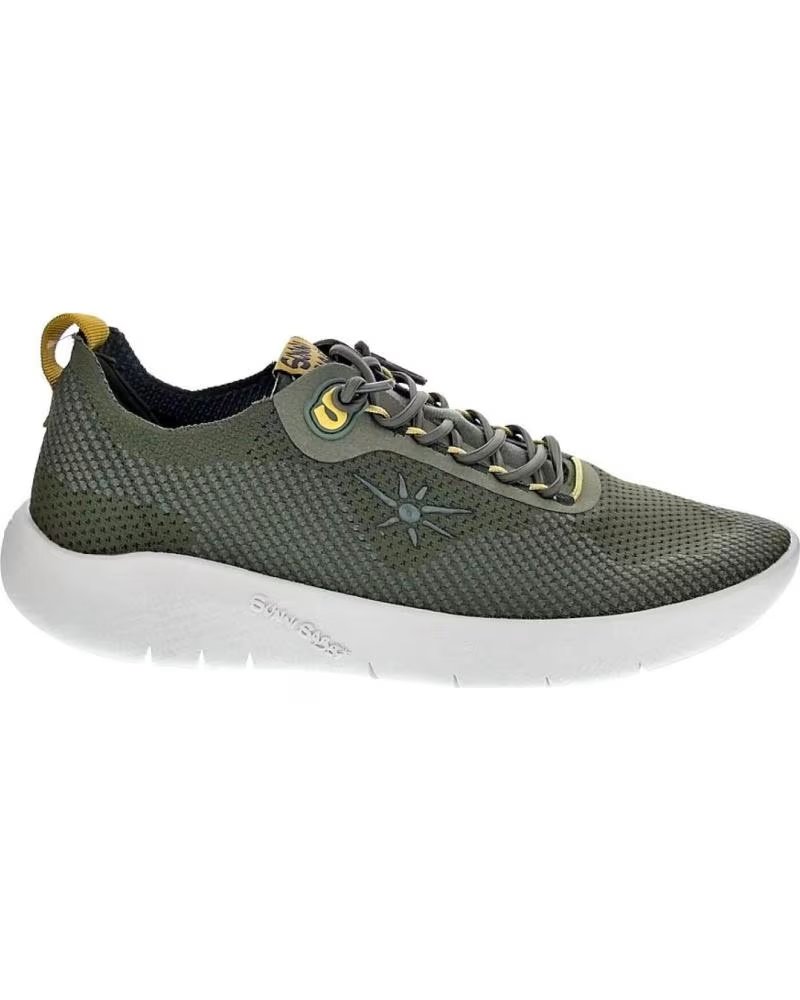 SUNNI SABBI ZAPATILLAS HOMBRE MODELO FLYX 011 COLOR VERDE KAKI