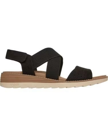 SKECHERS BOBS ARCH FIT OASIS NEGRA NEGRO