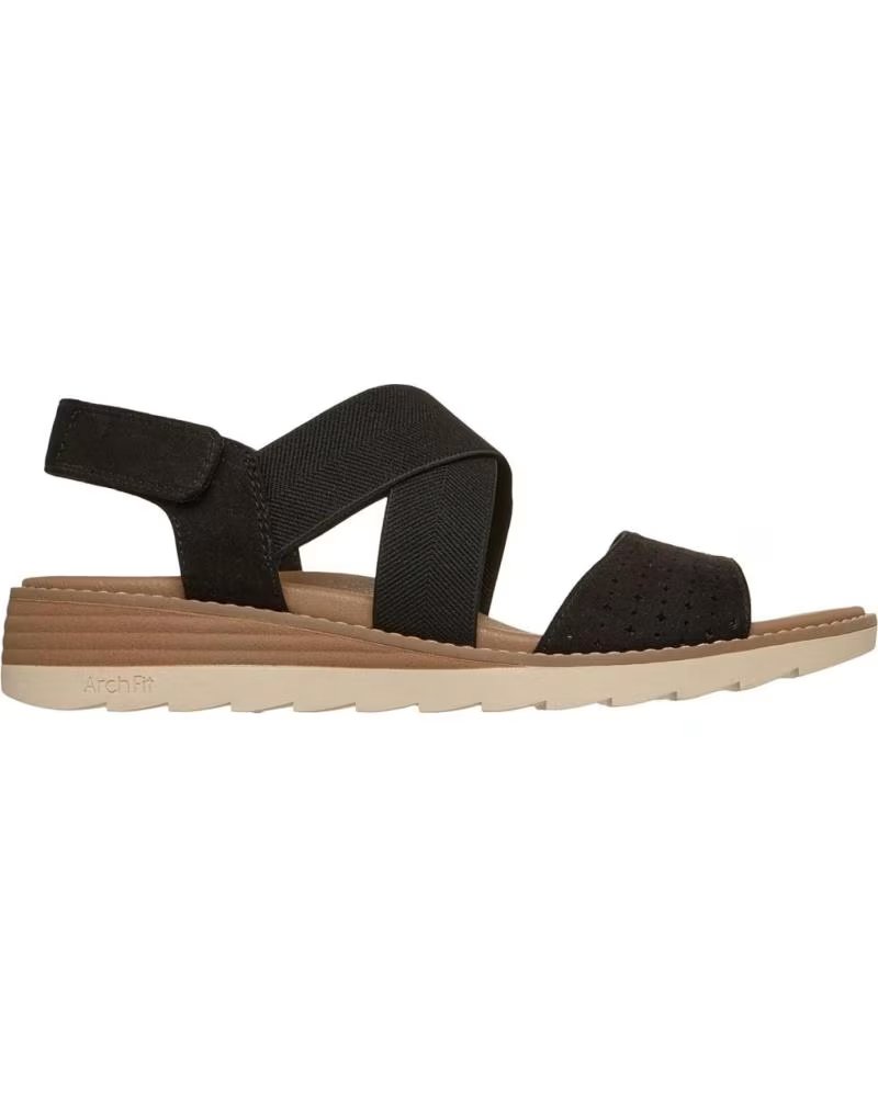 SKECHERS BOBS ARCH FIT OASIS NEGRA NEGRO