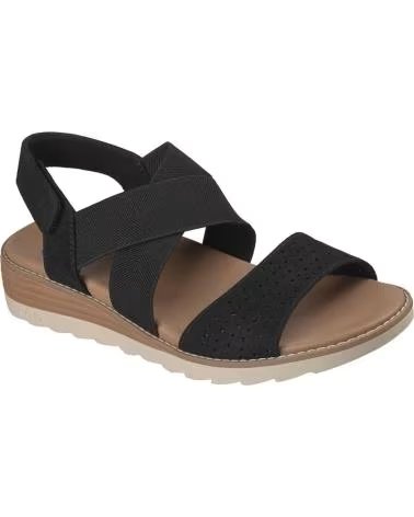SKECHERS BOBS ARCH FIT OASIS NEGRA NEGRO