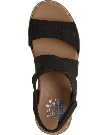 SKECHERS BOBS ARCH FIT OASIS NEGRA NEGRO