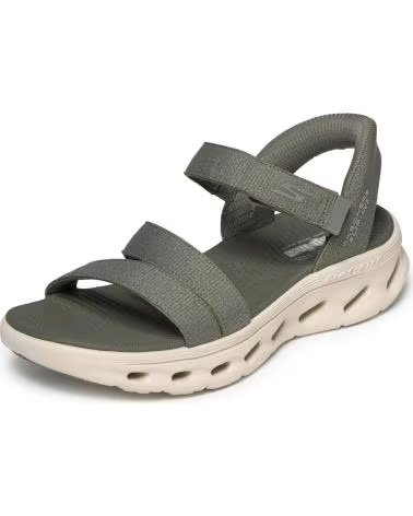SKECHERS SLIP-INS GO WALK GLIDE STEP KAKI