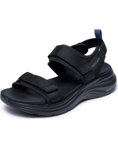 SKECHERS SANDALI SKECHERS VAPOR FOAM LAIDBACK MOMENTS NEGRO