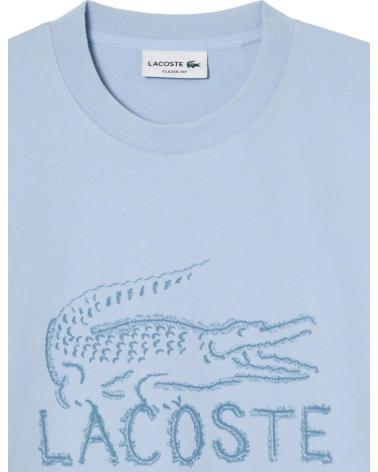 LACOSTE CAMISETA CELESTE SILOUETTE LGOO TEE AZUL