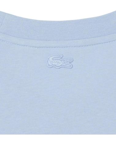 LACOSTE CAMISETA CELESTE SILOUETTE LGOO TEE AZUL