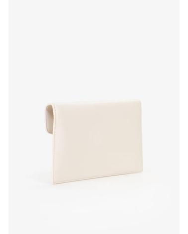 VALENTINO BAGS BOLSO BANDOLERA VBS9XJ17 CON LOGO METÁLICO BEIGE