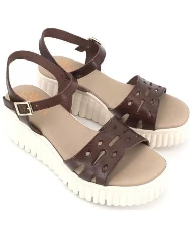 PORRONET SANDALIAS MUJER MODELO 3272P COLOR MARRON MOKA
