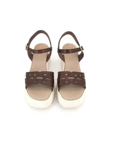 PORRONET SANDALIAS MUJER MODELO 3272P COLOR MARRON MOKA