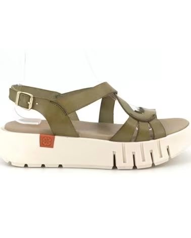 PORRONET SANDALIAS MUJER MODELO 3259P COLOR VERDE KAKI