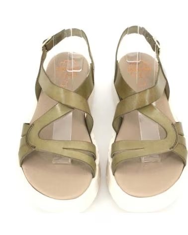 PORRONET SANDALIAS MUJER MODELO 3259P COLOR VERDE KAKI