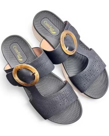TIMBOS ZUECO BIO COMODA MUJER 132626 NEGRO