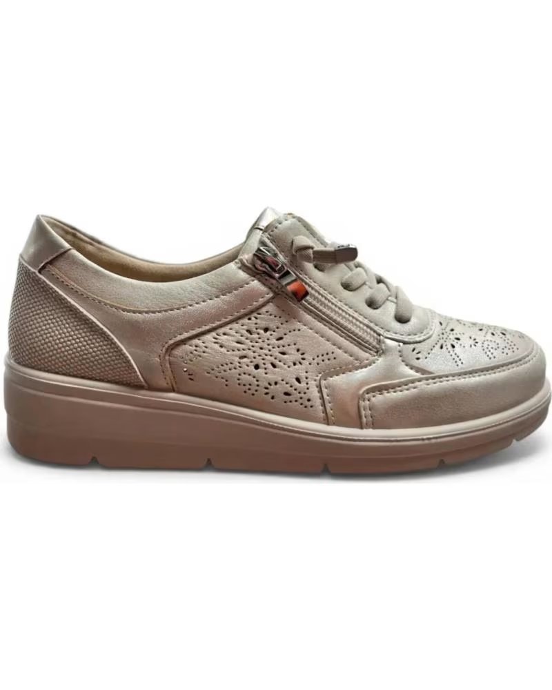 TIMBOS DEPORTIVA CUNA INTERIOR DE MUJER PLATINO 132540 PLATEADO