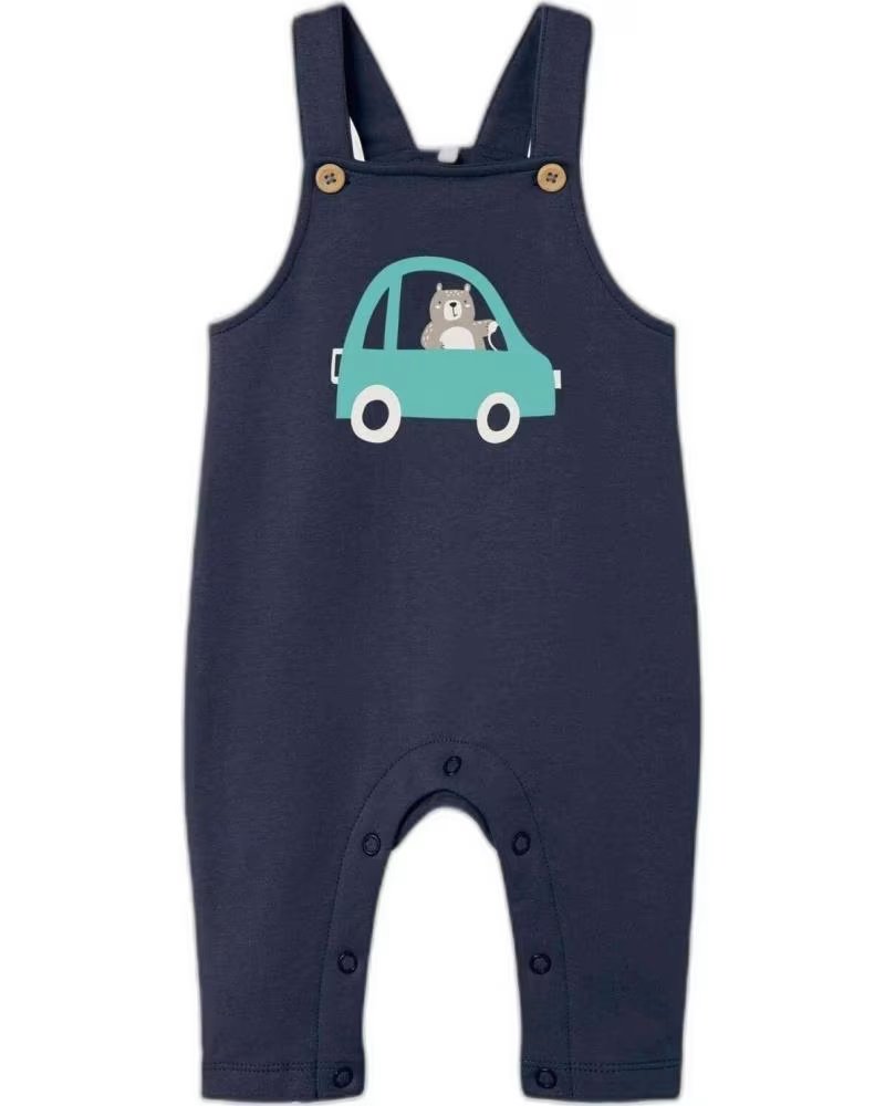 NAME IT SALOPETTE IN COTONE CON STAMPA AUTO 13226070 AZUL