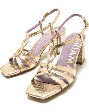 MARIA MARE SANDALIAS DE TACON MARIAMARE 68712C56765 EN DORADO PARA MUJER CHAMPAGNE