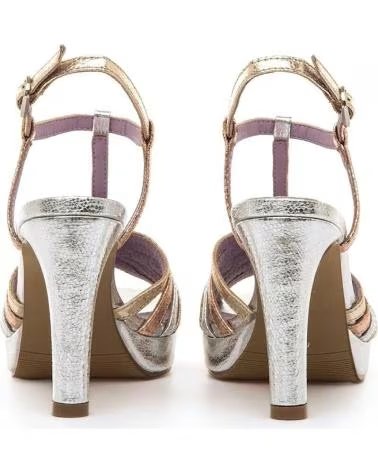 MARIA MARE SANDALIAS DE TACON MARIAMARE 68715C59711 EN DORADO PARA MUJER CHAMPAGN-PINK-SILVER