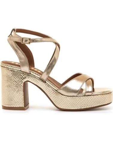 MTNG Sandalias de Tacon Mujer Mustang 56649 Oro DORADO