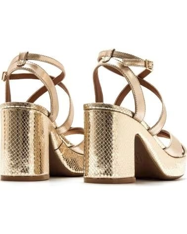 MTNG Sandalias de Tacon Mujer Mustang 56649 Oro DORADO