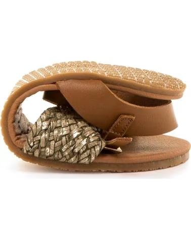 MTNG MTNG 55976 BAREFOOT FLAT SANDALS WITH BRAIDED STRAPS VERDE