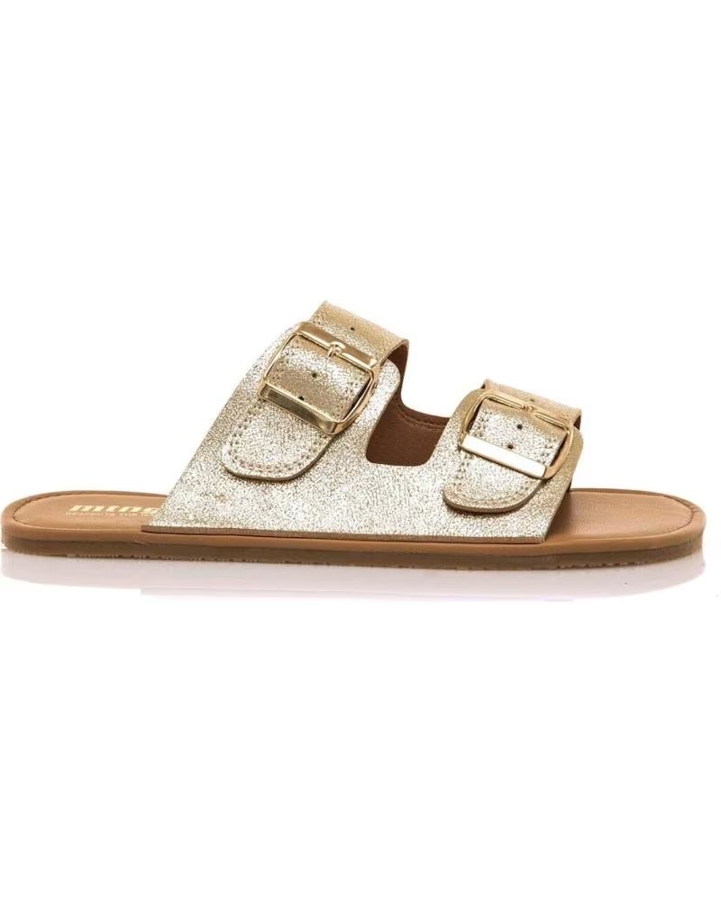 MTNG 56512 BAREFOOT SANDALEN MIT SCHNALLEN GOLD
