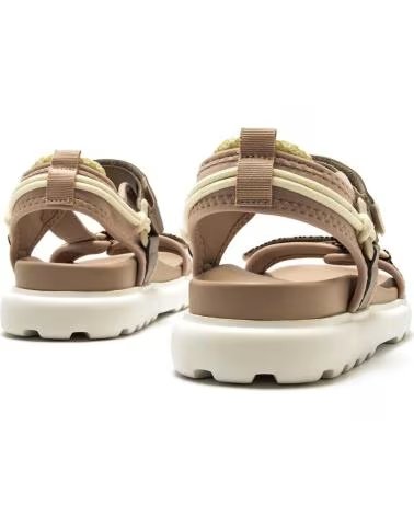 Home-MTNG-MTNG PLATFORM SANDAL WITH METALLIC STRAPS-BEIGE