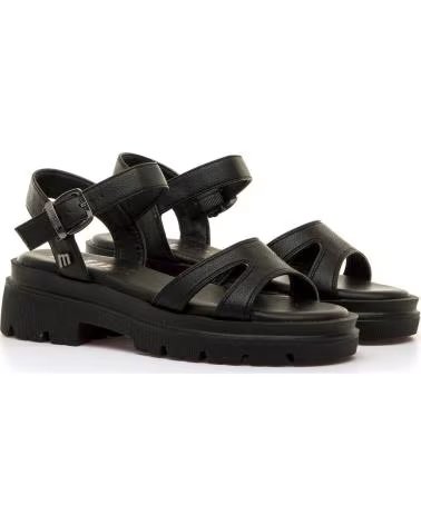 MTNG SANDALIAS MUSTANG ZURI EN NEGRO PARA MUJER MURRI NEGRO