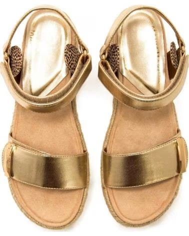MARIA MARE SANDALIA PLATAFORMA METALIZADA MARIA MARE 68744 GOLD