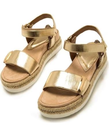 MARIA MARE SANDALIA PLATAFORMA METALIZADA MARIA MARE 68744 GOLD