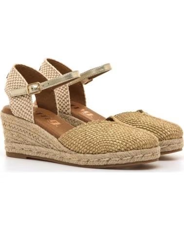 Inizio-MTNG-SANDALO CON ZEPPA IN SPARTO 56601-GOLD
