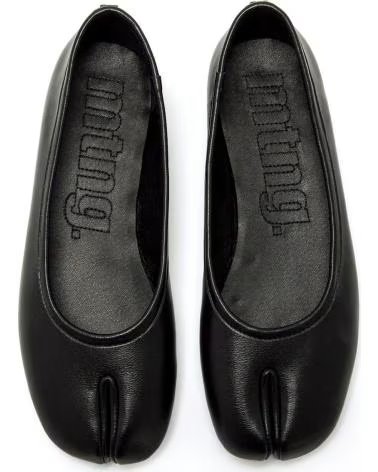 MTNG Zapatos Planos Mujer Mustang 56265 Negro NEGRO