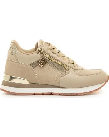 MARIA MARE URBAN SNEAKERS WITH SIDE ZIPPER 68663 BEIGE