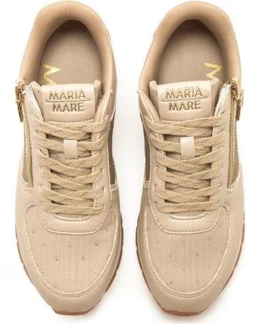 MARIA MARE URBAN SNEAKERS WITH SIDE ZIPPER 68663 BEIGE