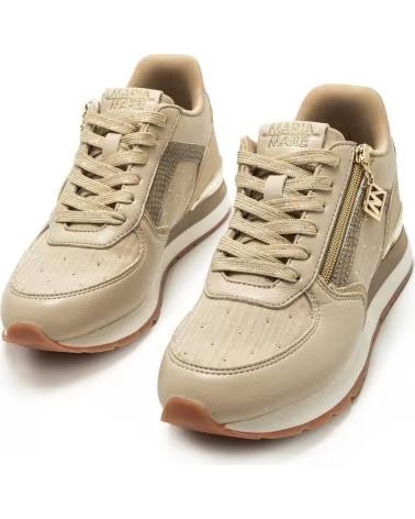MARIA MARE URBAN SNEAKERS WITH SIDE ZIPPER 68663 BEIGE