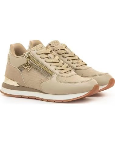 MARIA MARE URBAN SNEAKERS WITH SIDE ZIPPER 68663 BEIGE