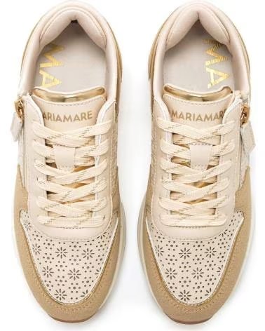 MARIA MARE FREIZEITSCHUHE 68680 MIT METALLIC-DETAIL GOLD