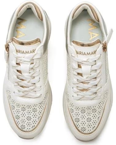 MARIA MARE ZAPATILLAS CASUALES MARIA MARE 68680 DETALLE PERFORADO BLANCO