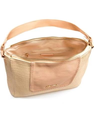 MARIA MARE SAC À BANDOULIÈRE TEXTURÉ AVEC RABAT BEIGE