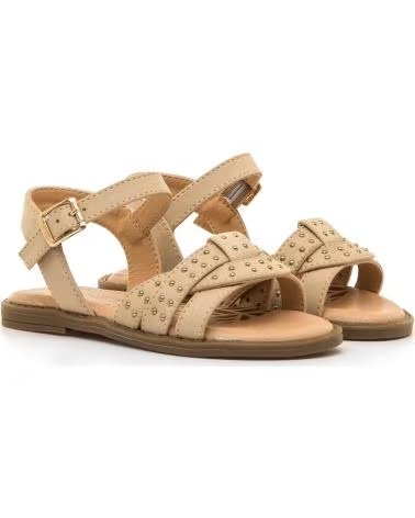 MTNG SANDALIAS PLANAS MUSTANG 40057 EN COLOR PARA MUJER BEIG
