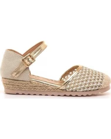 MTNG SANDALIAS MUSTANG 225-40051-C60051 EN BEIGE PARA NINAS PLATINO