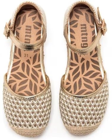 MTNG SANDALIAS MUSTANG 225-40051-C60051 EN BEIGE PARA NINAS PLATINO