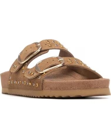 XTI SANDALIAS PLANAS MUJER 145066 CAMEL BEIGE