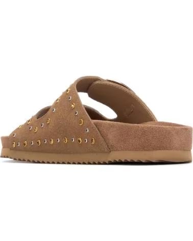 XTI SANDALIAS PLANAS MUJER 145066 CAMEL BEIGE